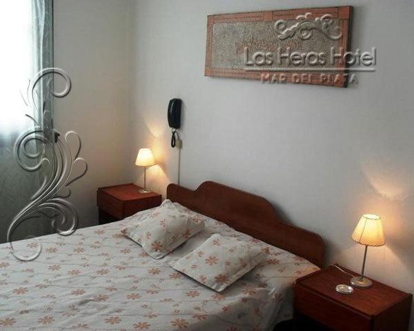 Las Heras Hotel Mar del Plata Bagian luar foto