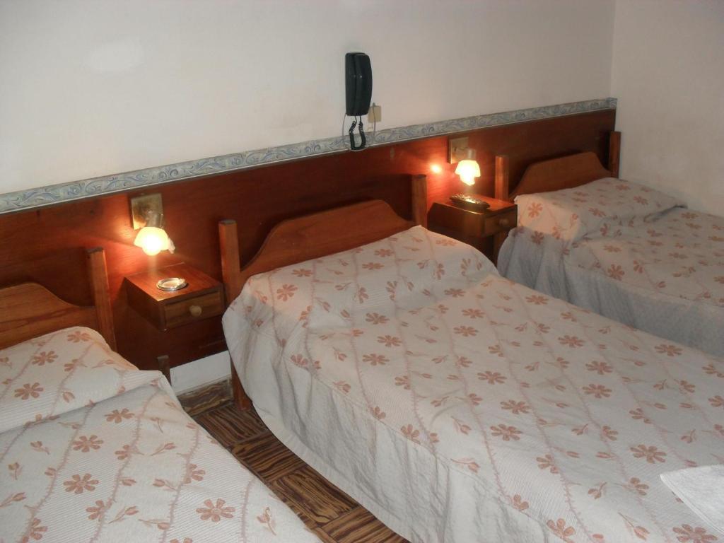 Las Heras Hotel Mar del Plata Bagian luar foto